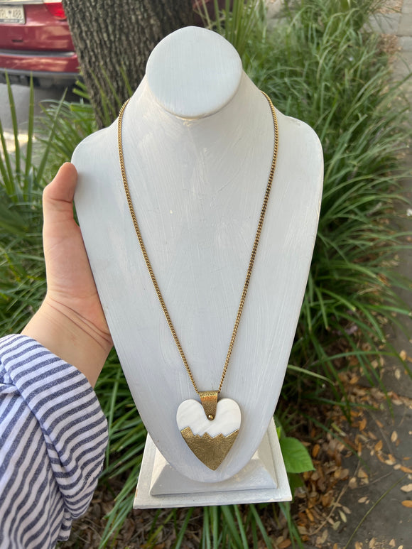 Heart on a Chain Necklace