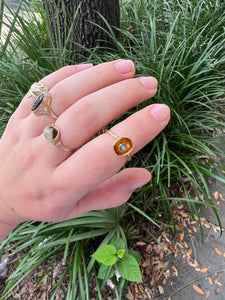 Labradorite Dish Ring